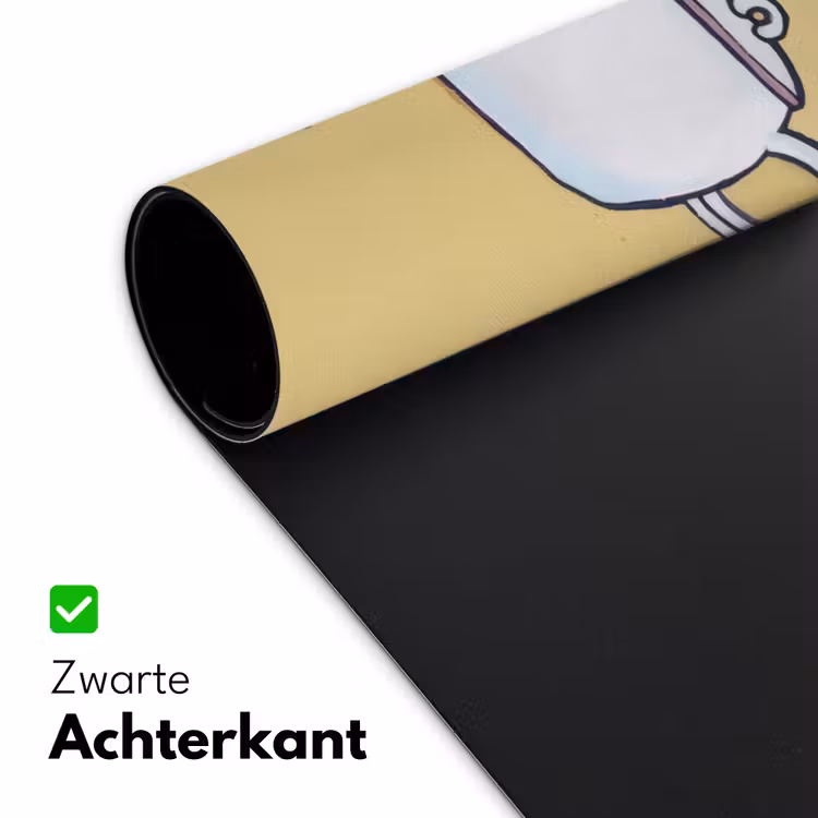 Bureau onderlegger - Theepot - Kopje - Beige - Illustratie — 4