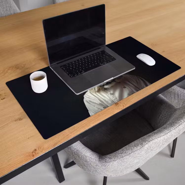 Bureau onderlegger - Tijger - Kokskleding - Bruin — 2