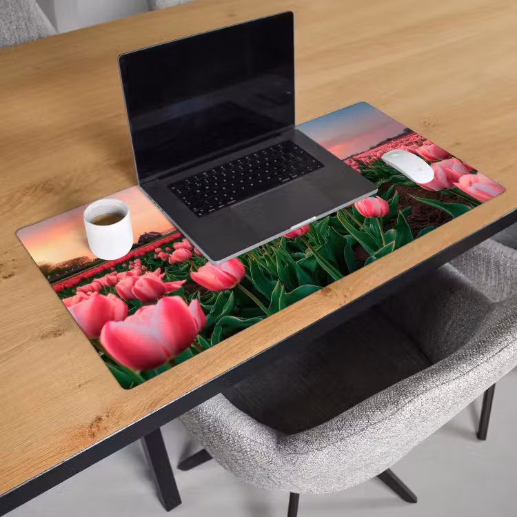 Bureau onderlegger - Tulpen - Molen - Nederland — 2