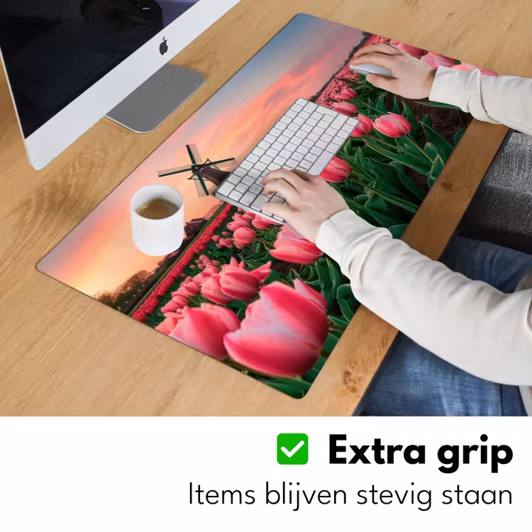 Bureau onderlegger - Tulpen - Molen - Nederland — 5