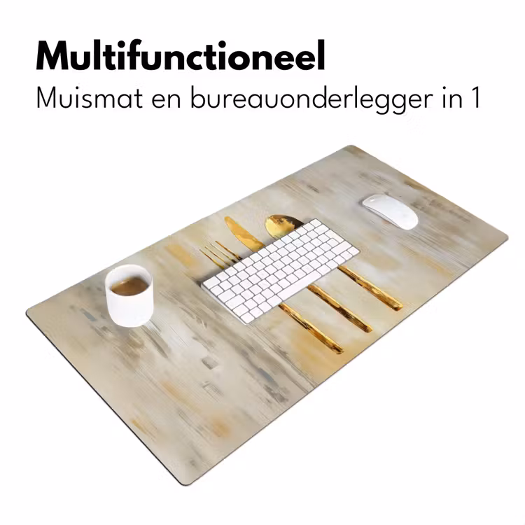 Bureau onderlegger - Verf - Goud - Bestek — 6