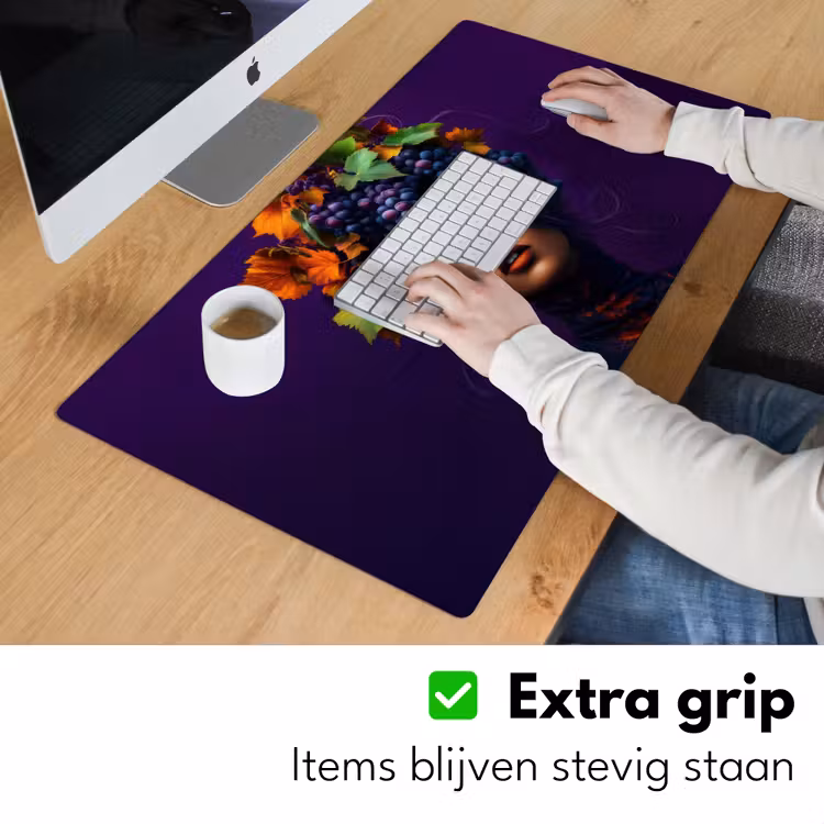 Bureau onderlegger - Vrouw - Paars - Druiven — 5