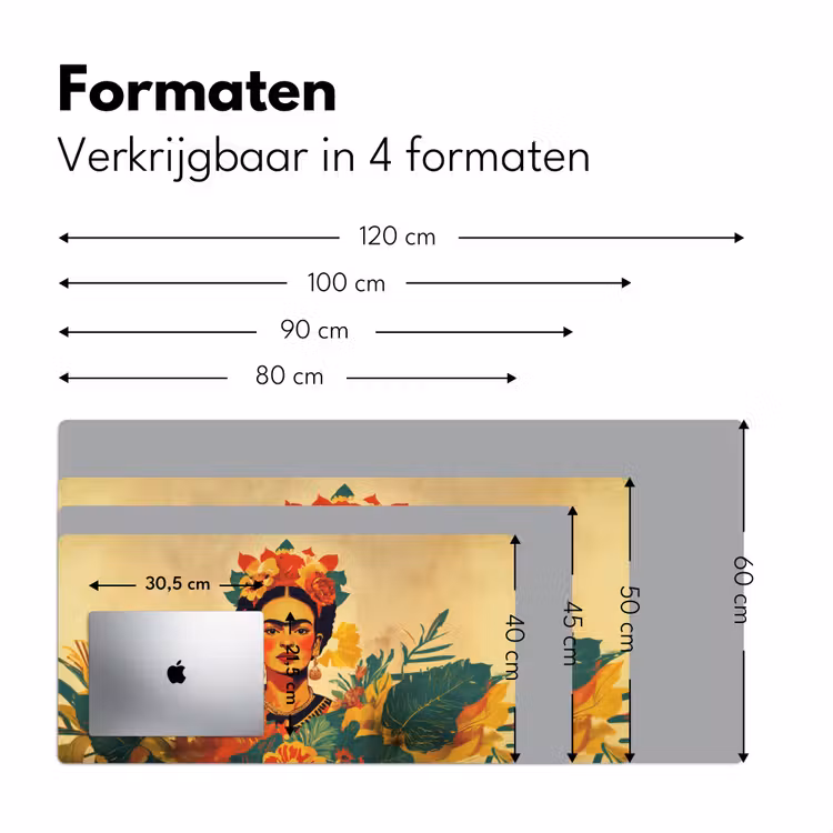 Bureau onderlegger - Vrouwelijk - Bloemen - Sieraden — 7