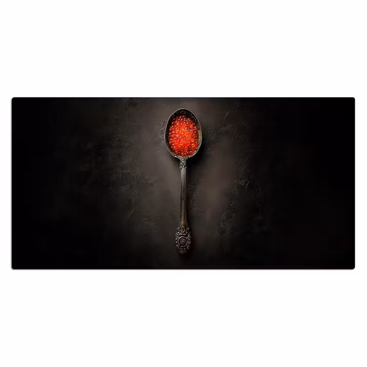 Bureau onderlegger - Zwart - Lepel - Caviar — 1