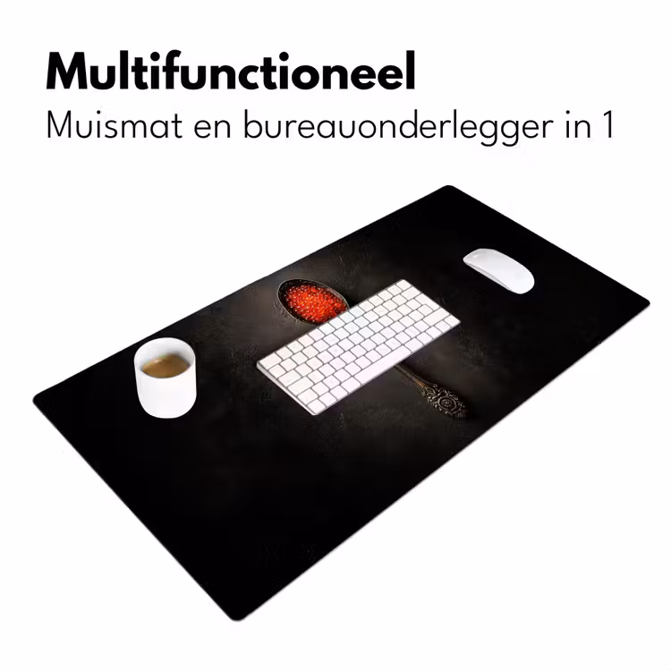 Bureau onderlegger - Zwart - Lepel - Caviar — 6