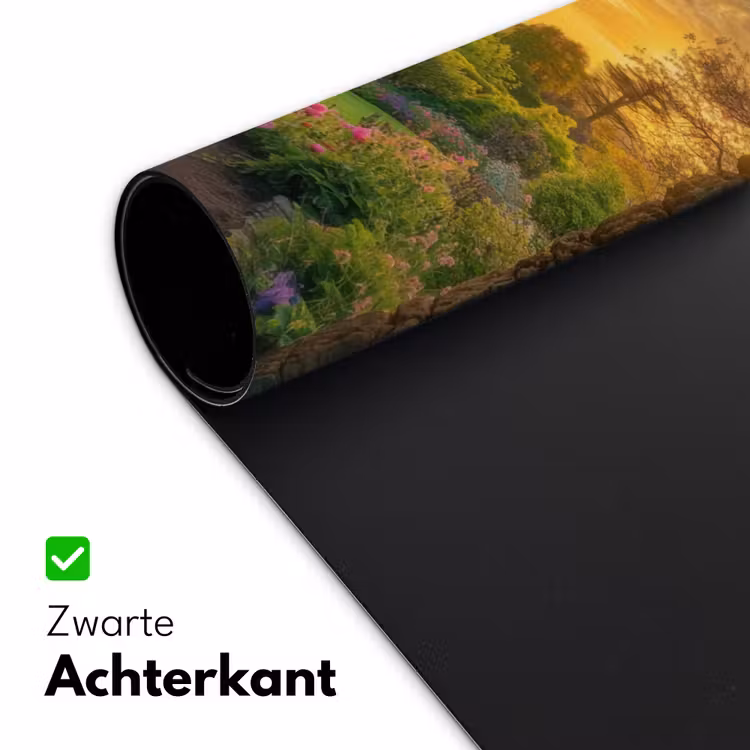 Bureau onderlegger - Poort - Planten - Zonsondergang — 4