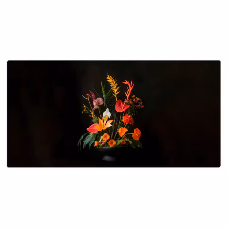 Bureau onderlegger - Schaal - Boeket - Bloemen — 1