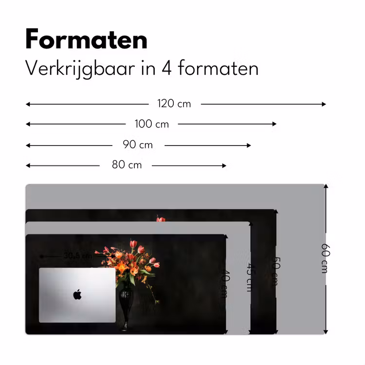 Bureau onderlegger - Sierlijk - Boeket - Vaas — 7