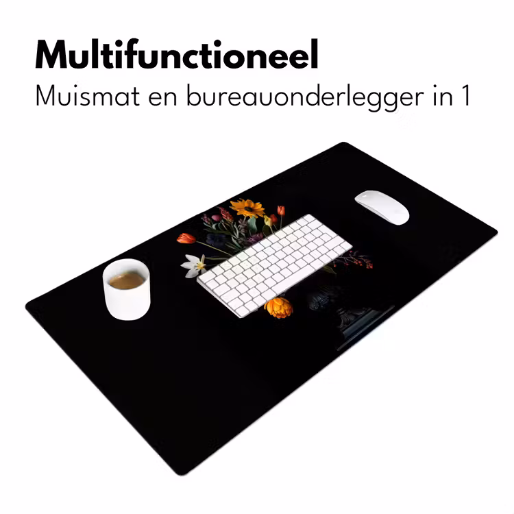 Bureau onderlegger - Zonnebloemen - Boeket - Kleurrijk — 6