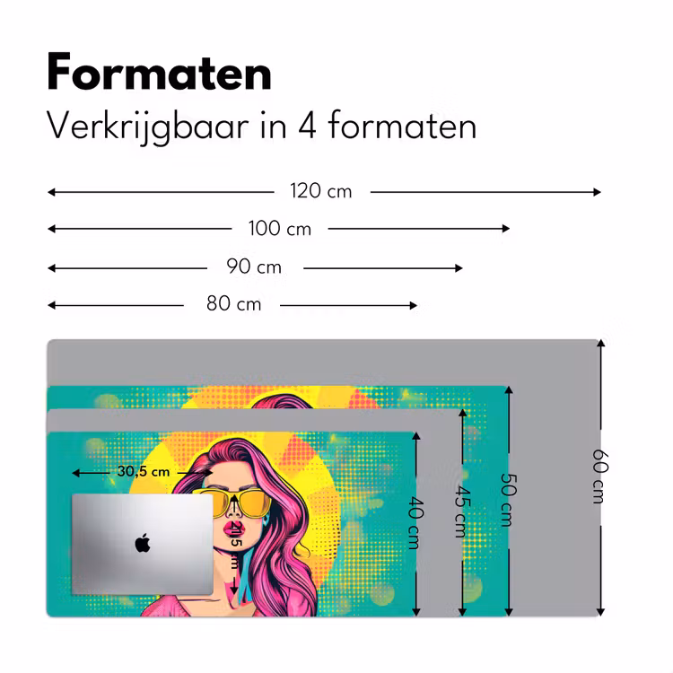Bureau onderlegger - Zonnebril - Vrouw - Zonnig - Geel — 7