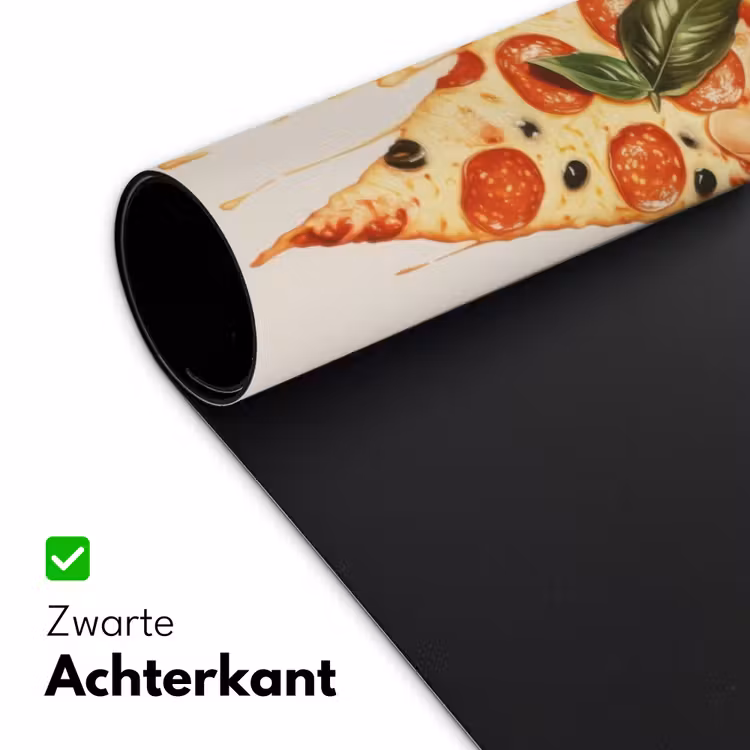 Bureau onderlegger - Pizza - Kaas - Pepperoni — 4
