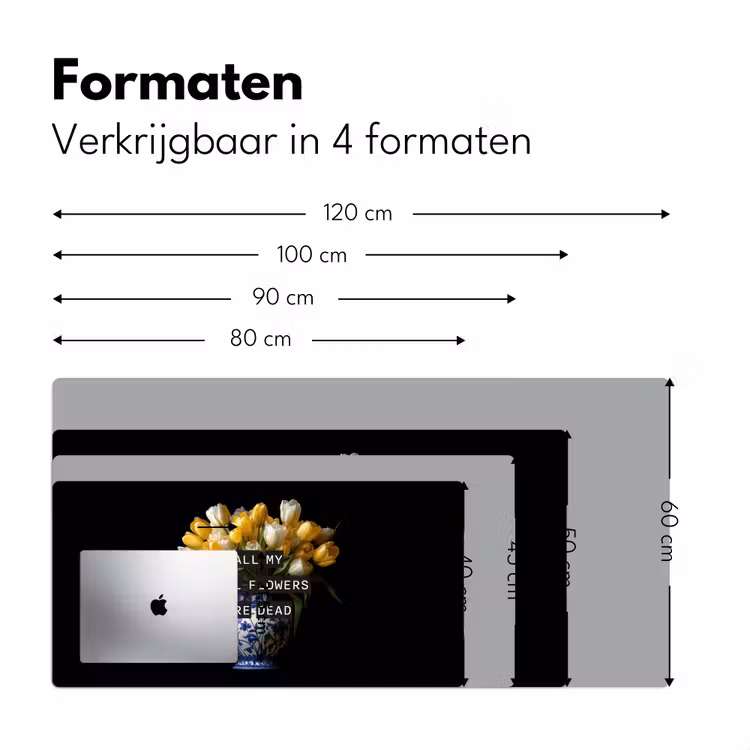 Bureau onderlegger - Quotes - Bloem - Tulp - Geel — 7