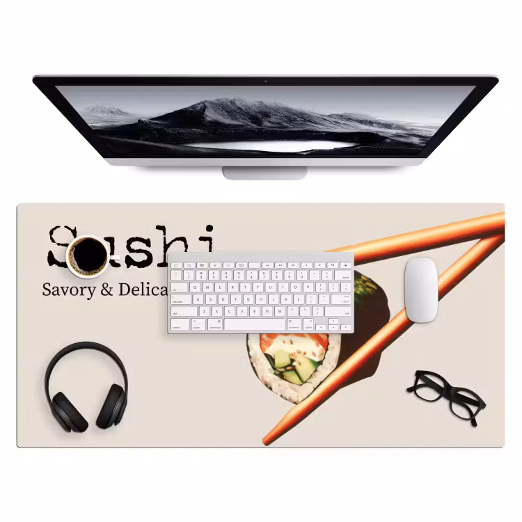 Bureau onderlegger - Sushi - Zalm - Rijst - Japans — 3