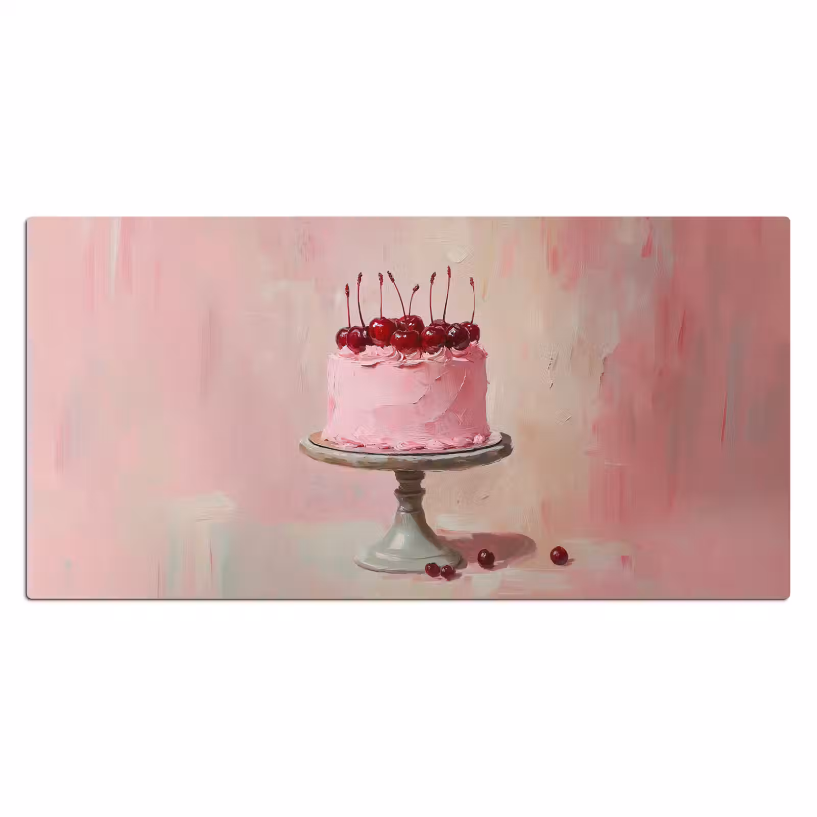 Bureau onderlegger - Taart - Pink - Cherry — 1