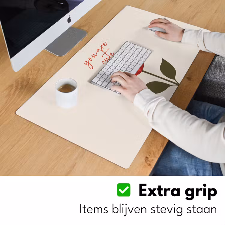 Bureau onderlegger - Roos - Rood - Bloem - Valentijn — 5