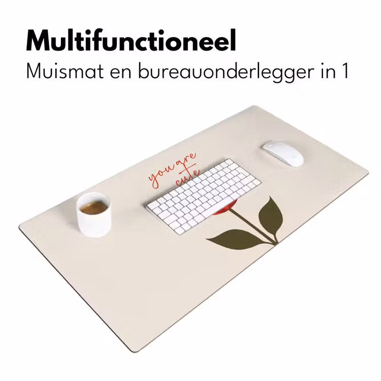 Bureau onderlegger - Roos - Rood - Bloem - Valentijn — 6