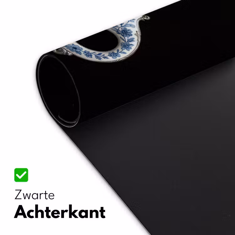 Bureau onderlegger - Schaar - Delfts blauw - Zwart — 4