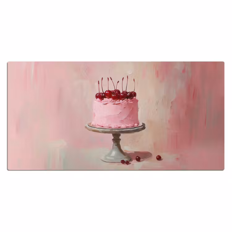 Bureau onderlegger - Taart - Pink - Cherry — 1