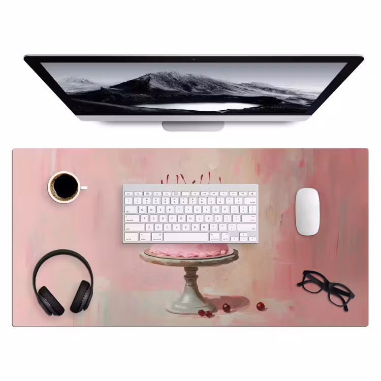 Bureau onderlegger - Taart - Pink - Cherry — 3