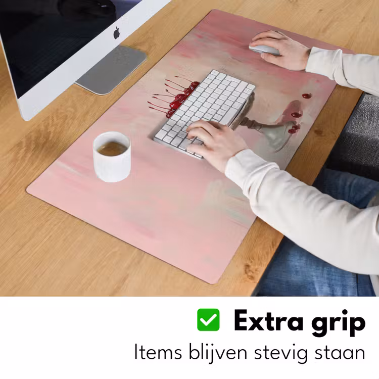 Bureau onderlegger - Taart - Pink - Cherry — 5