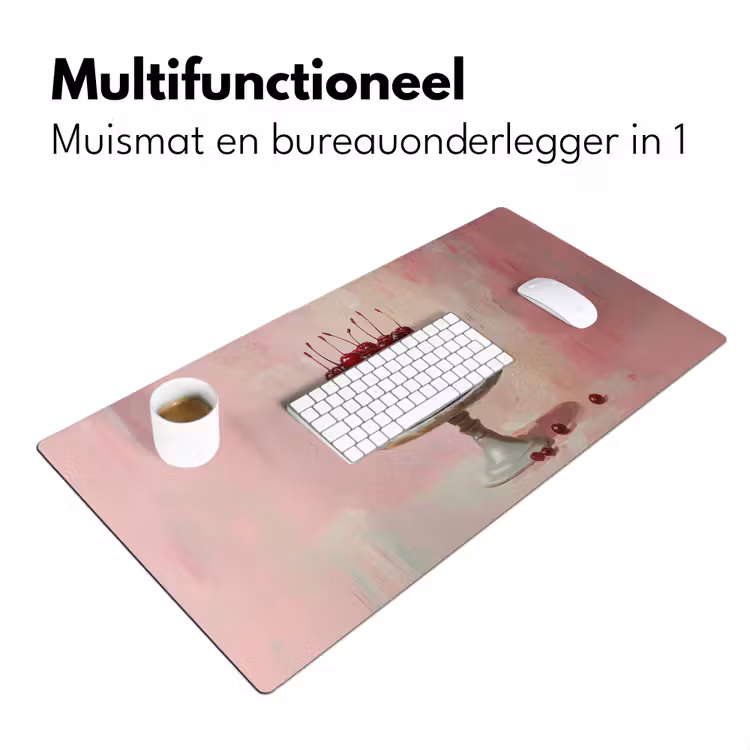 Bureau onderlegger - Taart - Pink - Cherry — 6