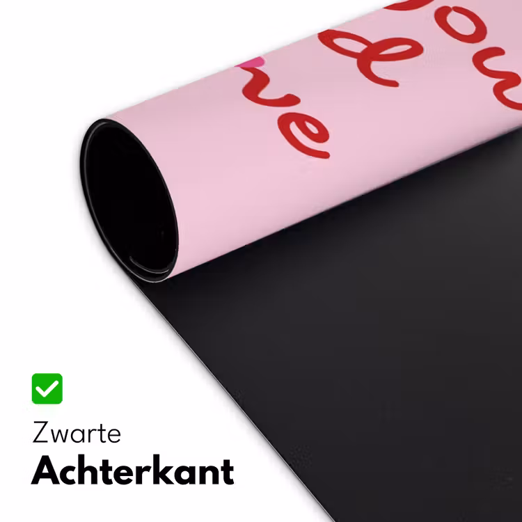 Bureau onderlegger - Tekst - Roze - Love - Hart — 4