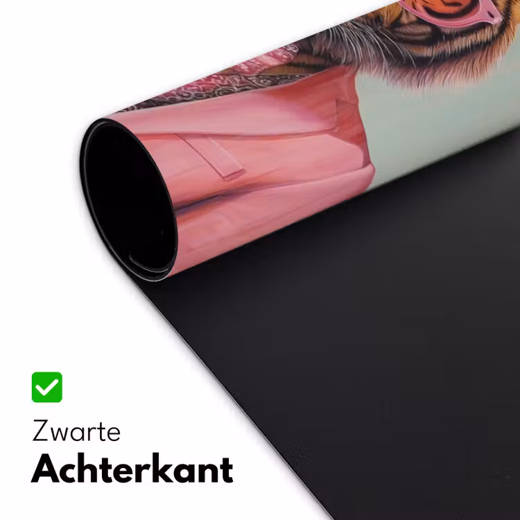 Bureau onderlegger - Tijger - Strik - Jasje - Roze — 4