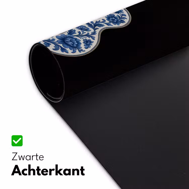 Bureau onderlegger - Ukelele - Delfts - Blauw - Muziek — 4
