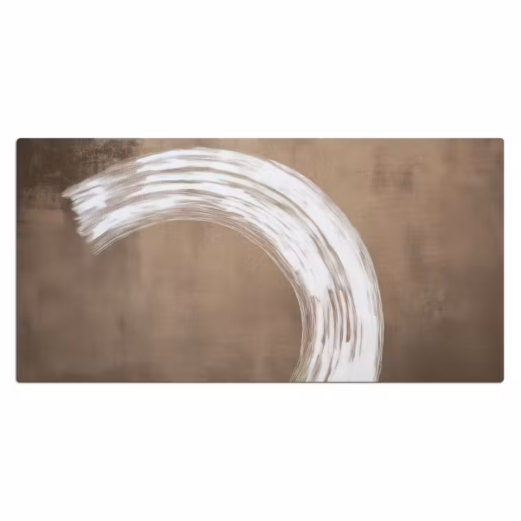 Bureau onderlegger - Verf - Bruin - Japandi — 1