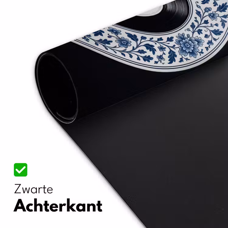 Bureau onderlegger - Vinyl - LP - Delfts Blauw - Muziek — 4