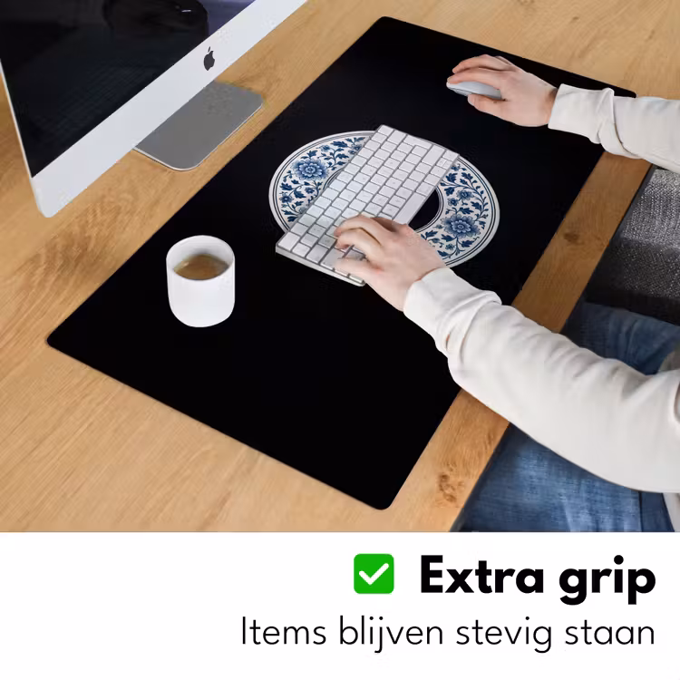 Bureau onderlegger - Vinyl - LP - Delfts Blauw - Muziek — 5