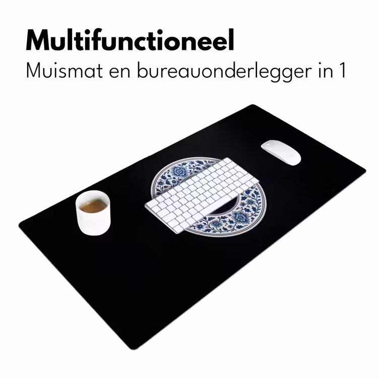 Bureau onderlegger - Vinyl - LP - Delfts Blauw - Muziek — 6