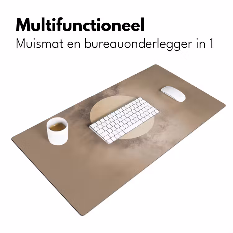 Bureau onderlegger - Vogel - Beige - Japandi — 6