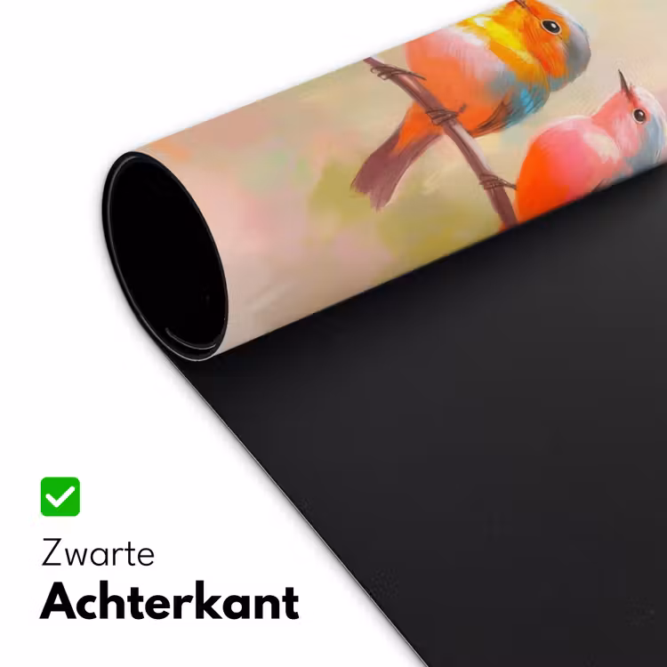 Bureau onderlegger - Vogels - Kleurrijk - Tak — 4