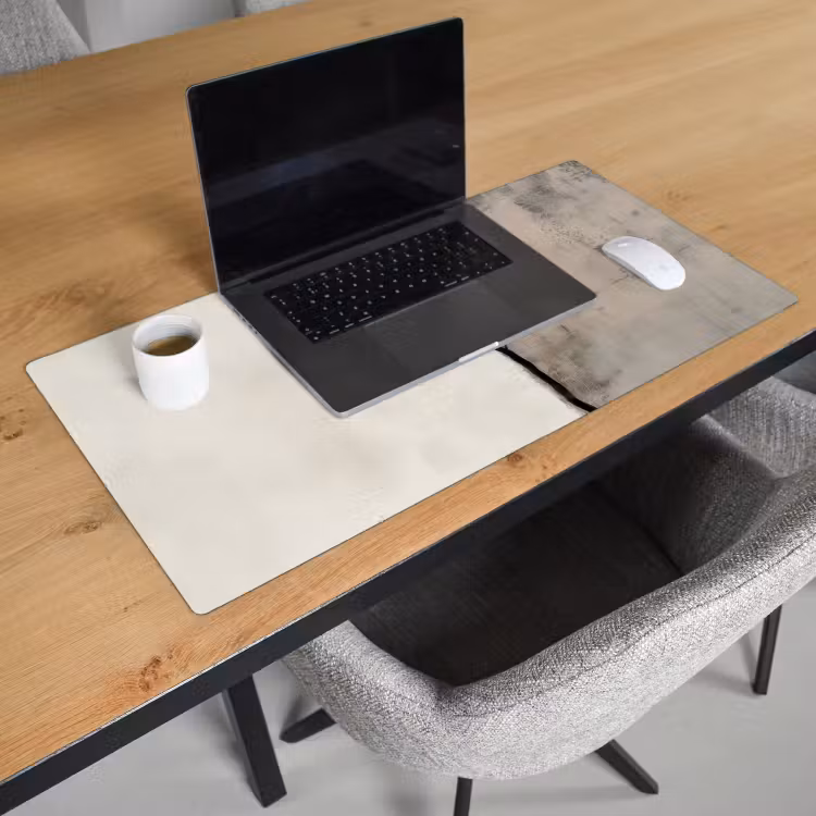Bureau onderlegger - Wabi sabi - Plant - Beige — 2
