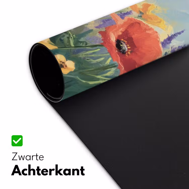 Bureau onderlegger - Weide - Bloemen - Kleurrijk — 4