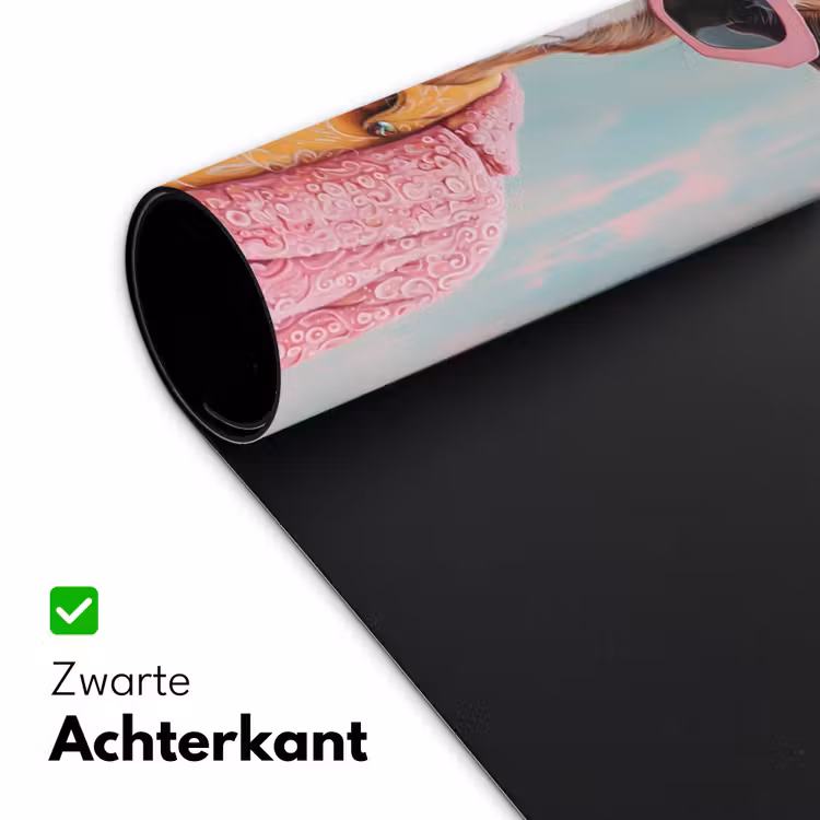 Bureau onderlegger - Zonnebril - Roze - Geit - Horen — 4