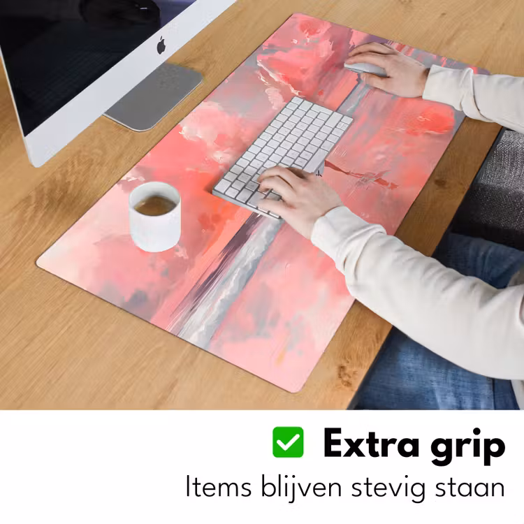 Bureau onderlegger - Roze - Surfen - Zee — 5