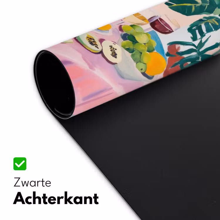 Bureau onderlegger - Tafel - Wijn - Fruit — 4