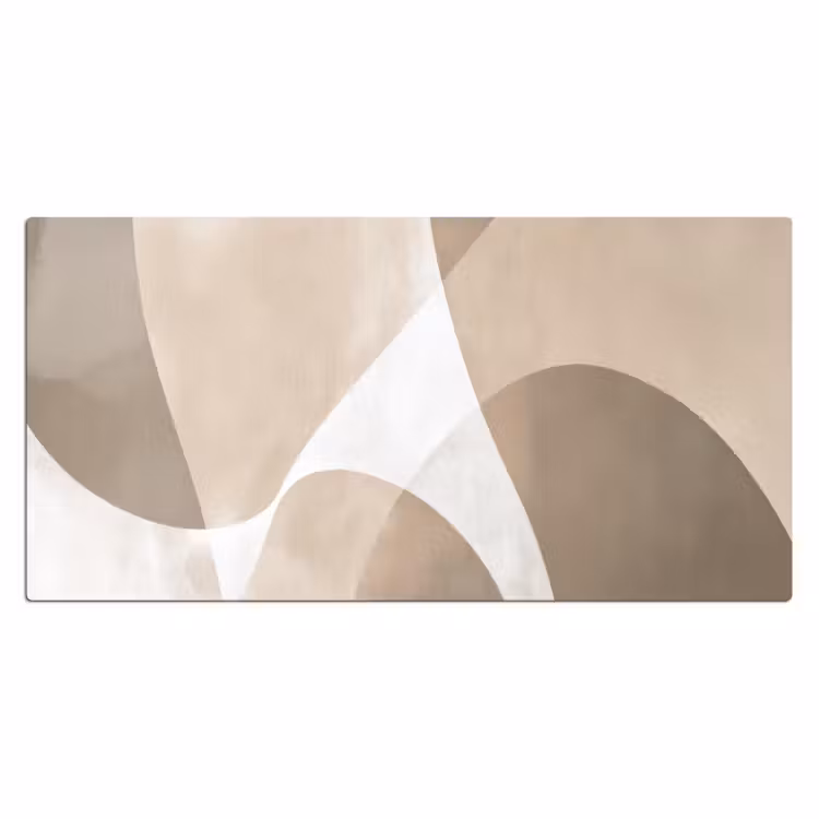 Bureau onderlegger - Vloeiende vlakken - Harmonieus - Golvend — 1