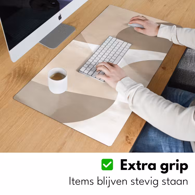 Bureau onderlegger - Vloeiende vlakken - Harmonieus - Golvend — 5