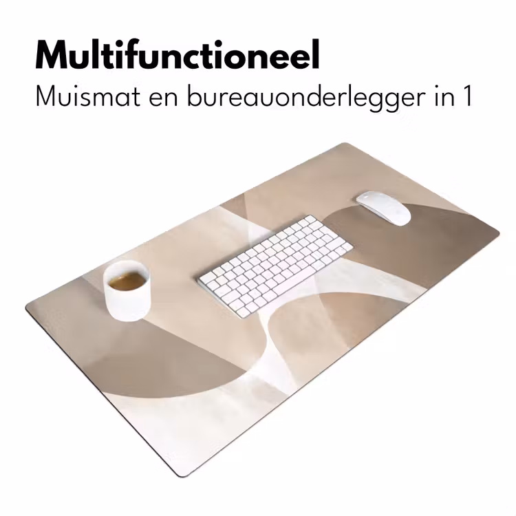 Bureau onderlegger - Vloeiende vlakken - Harmonieus - Golvend — 6