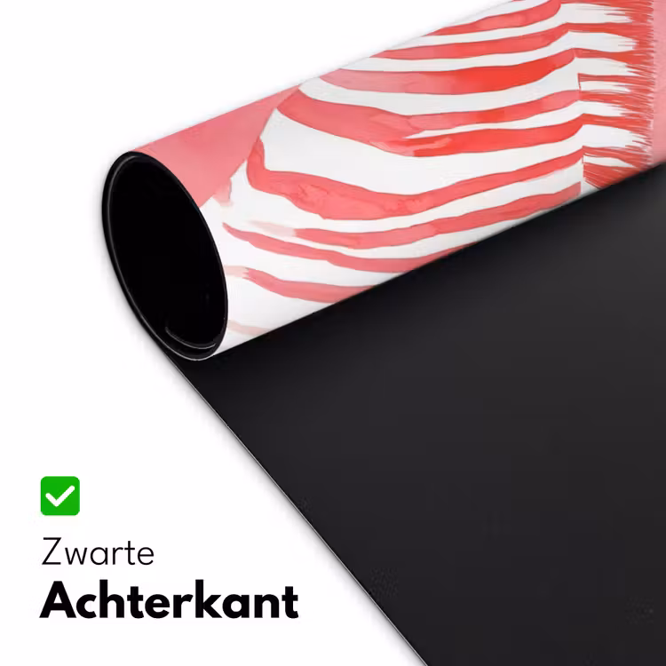 Bureau onderlegger - Zebra - Pink - Verf — 4