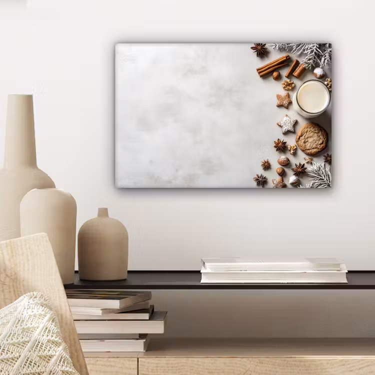 Canvas schilderij - Bakken - Kaneel - Licht - Winter — 5