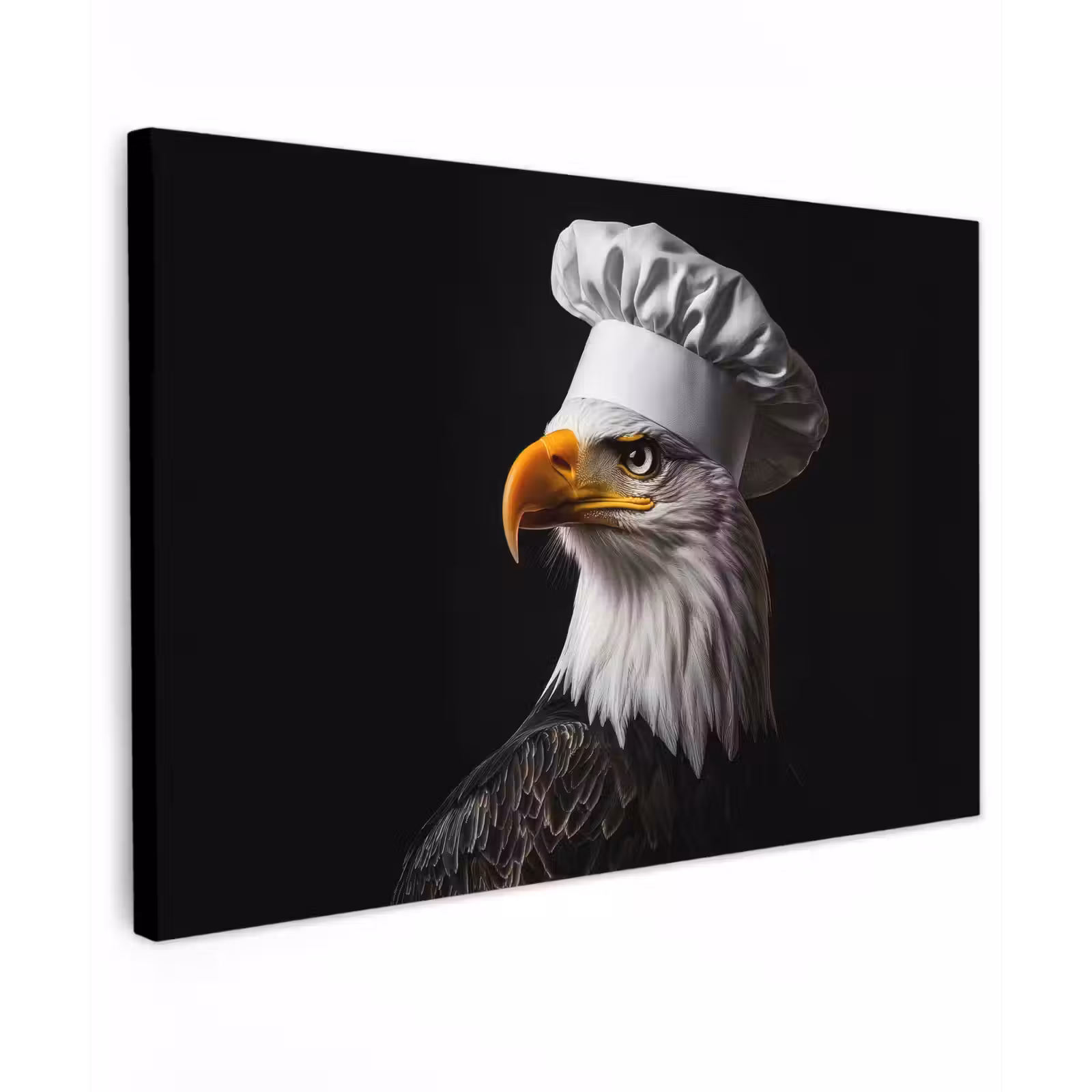 Canvas schilderij - Arend -Amerika - Koksmuts - Vogel - Stoer — 1