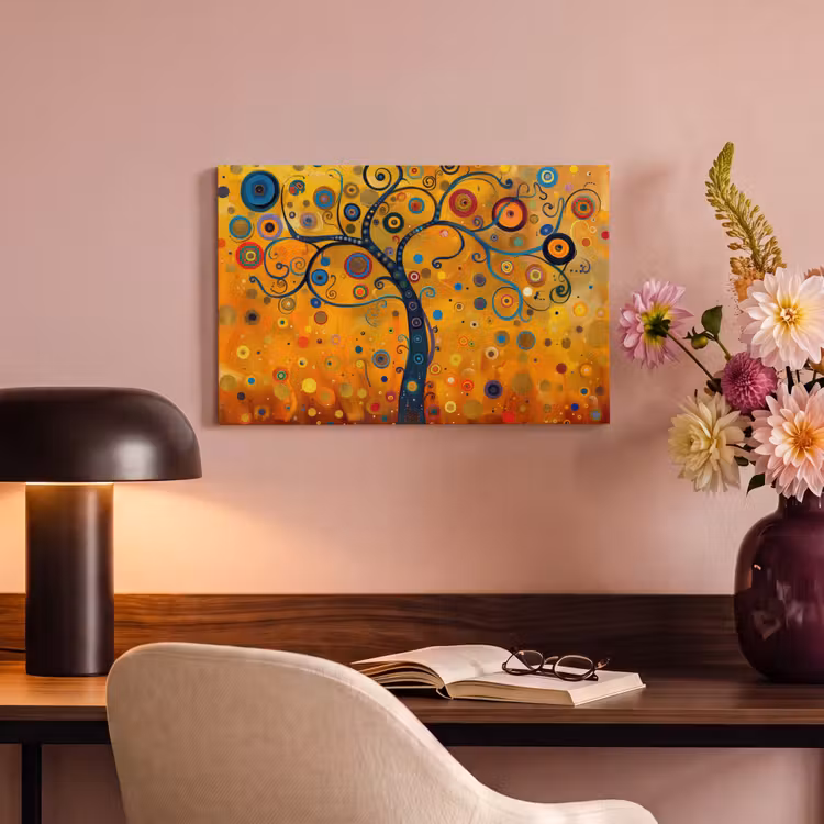 Canvas schilderij - Abstract - Boom - Levensboom - Modern — 4