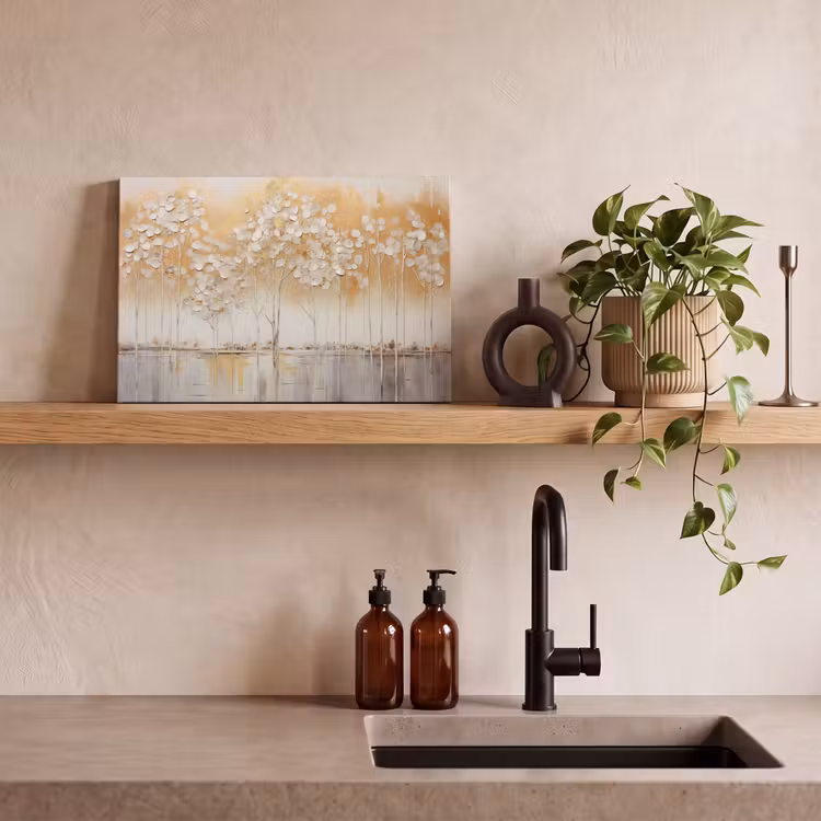 Canvas schilderij - Bomen - Kunst - Acryl - Natuur — 3