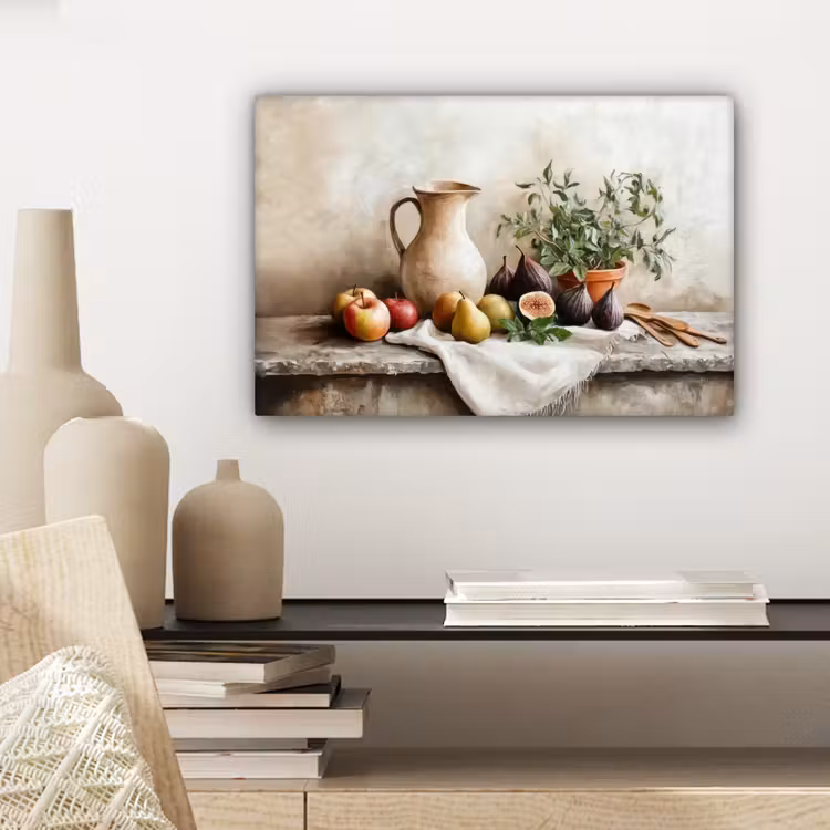 Canvas schilderij - Fruit - Kruiden - Landelijk — 5