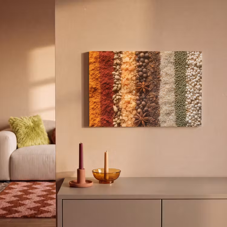 Canvas schilderij - Banen - Verticaal - Kruiden - Variatie — 2
