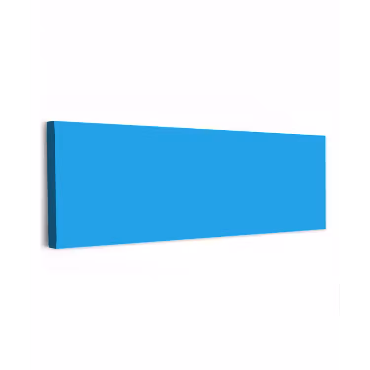 Canvas schilderij - Blauw - Licht - Kleuren — 1